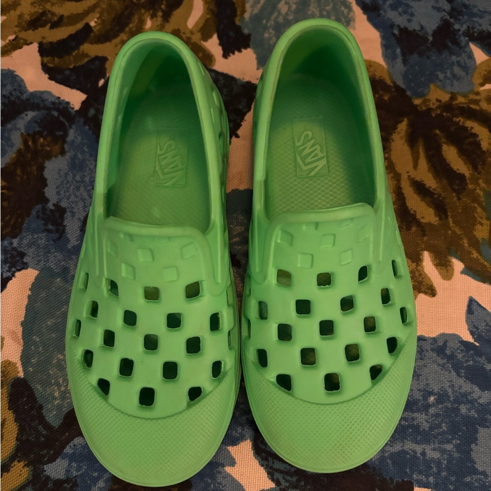 Vans Kids Bright Green Water Shoes